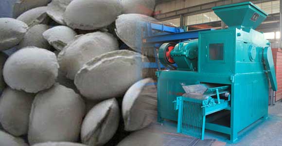 gypsum briquette and roller press machine
